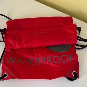 Geckobrands Red Waterproof Roll Top Dry Bag